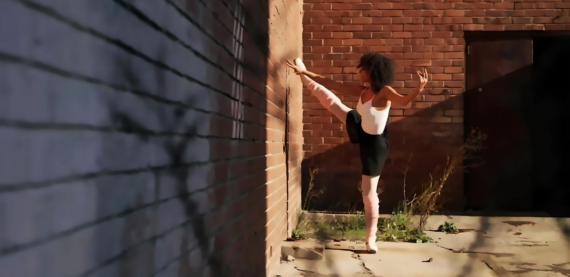 Jazz dance technique demonstration showing proper form and isolation control